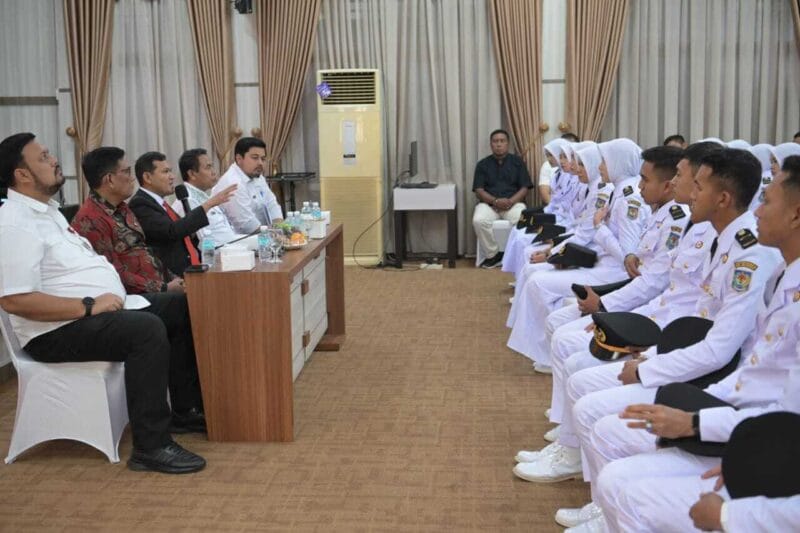 Fadhlullah Sambut Purna Praja IPDN Angkatan 32 di Aceh.(Foto:Dok/Humas.Pemprov)