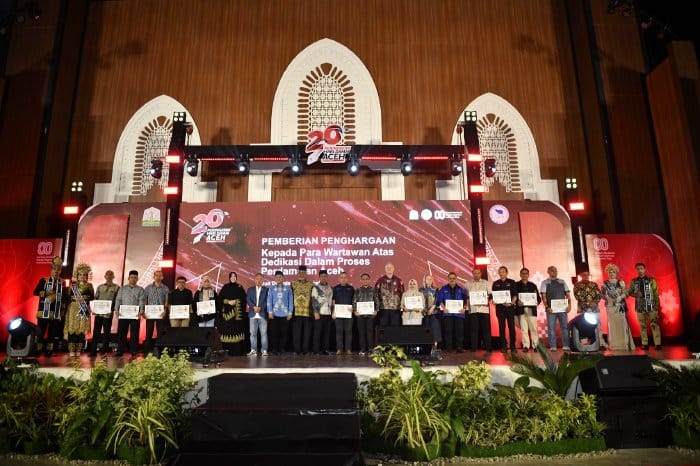 20 Tahun Perdamaian, Wartawan Aceh Diganjar Apresiasi.(Foto:Dok/Ist)