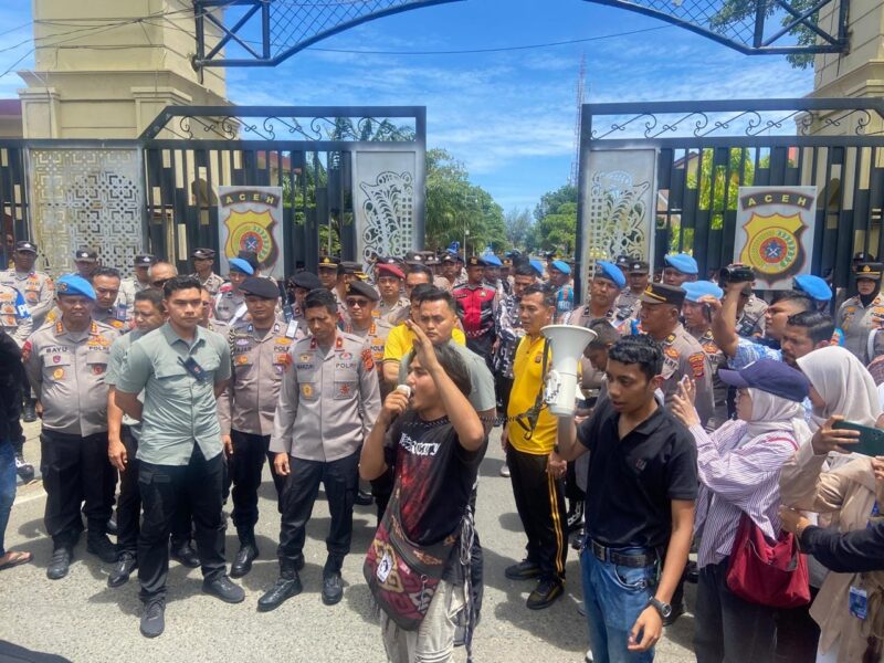 Gerakan Solidaritas Rakyat Aceh Dapat Apresiasi Kapolda. Foto:Dok/Ist.