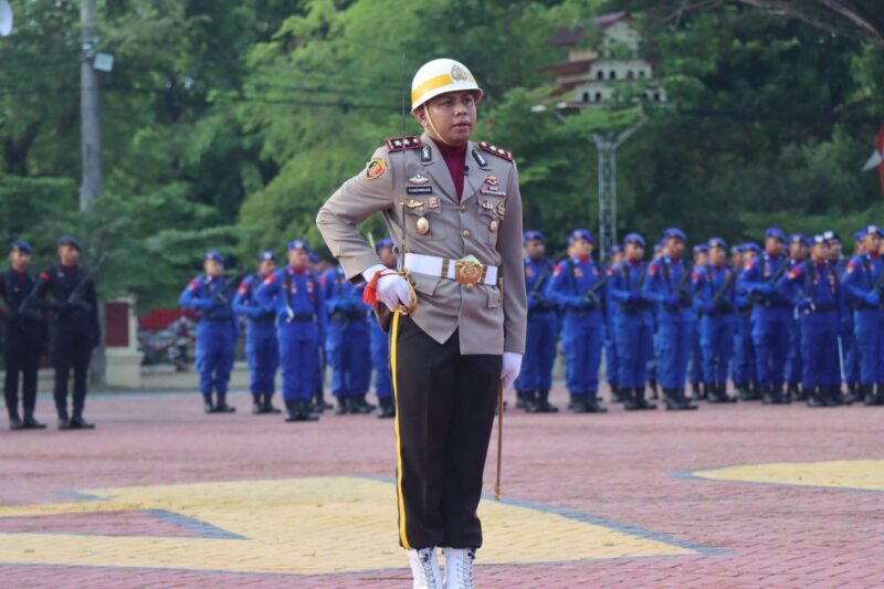 Wakapolda Pimpin Upacara Hari Juang Polri di Banda Aceh.(Foto:Ist/Humas Polda)
