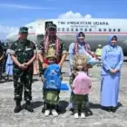 Kasau TNI AU Marsekal Tonny Harjono tiba di Lanud Sultan Iskandar Muda Aceh. (Foto:Dok/Lanud SIM)