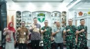 Foto bersama Pangdam IM dan BSI Aceh usai audiensi