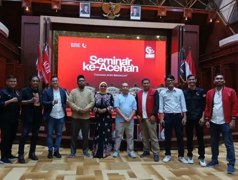 Tokoh politik, akademisi, dan budayawan Aceh menghadiri Munas Muda Seudang II. (Foto:Dok/Ist).