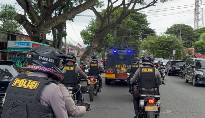 Polda Aceh Gelar Patroli Berskala Besar dalam menjaga keamanan serta memberikan rasa tenang kepada masyarakat. (Foto:Dok/Ist)