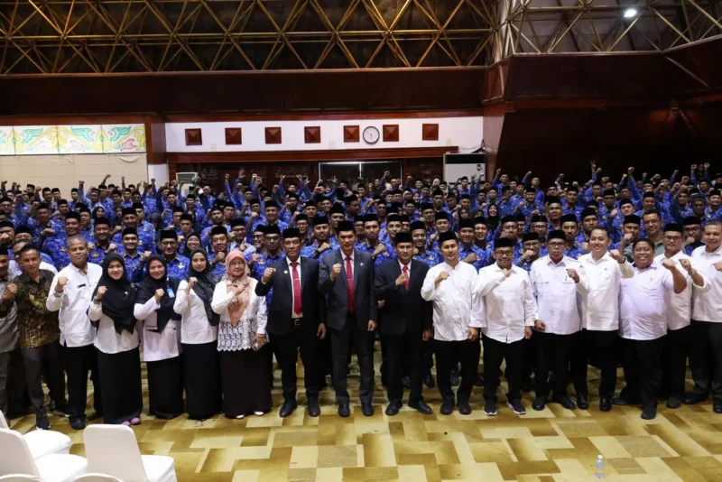 Sekda Aceh Lantik 290 Pejabat Baru Eselon III dan IV. (Foto:Dok/Adpim)