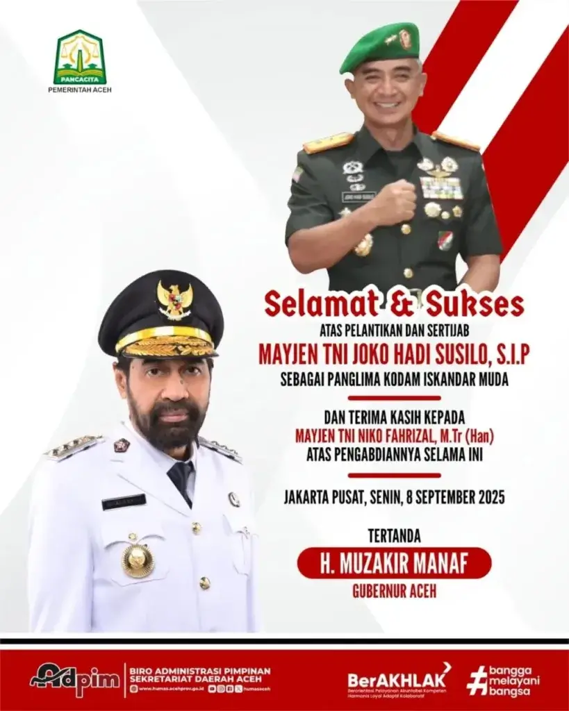 pelantikan pangdam IM