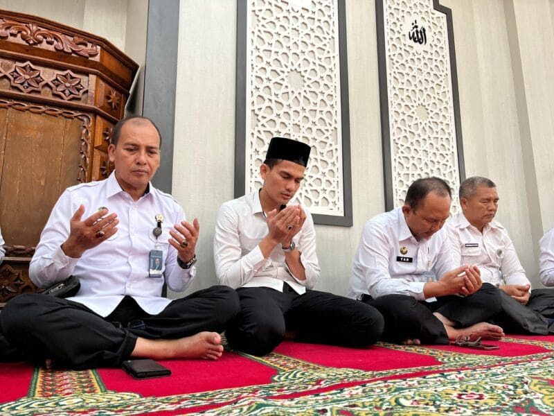 Kanwil Ditjenpas Aceh Gelar Doa Bersama untuk Negeri. Foto : Dok/Humas.Lapas