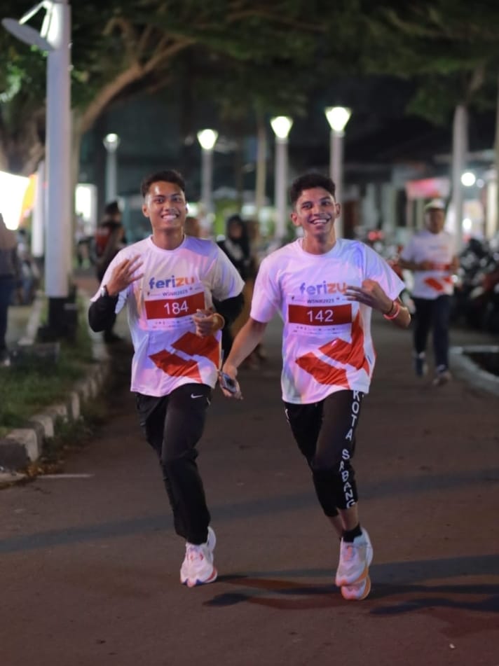 Sabang Night Run 2025: Ajang Lari Malam Perdana di Sabang. Perpaduan Olahraga, Pariwisata, dan UMKM. (Foto:Dok/Panitia)