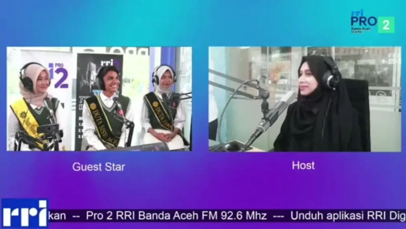 Sesi Talk and Trends bertema Siap Jadi Influencer untuk Kebaikan berlangsung penuh semangat. (Foto:Dok/Ist)