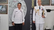 Kepala Museum Sabang BPKS Evan Boy Foreman menerima kunjungan dari Kedubes Perancis & Atase Pertahanan Perancis, Colonel Erwan Lintant.
