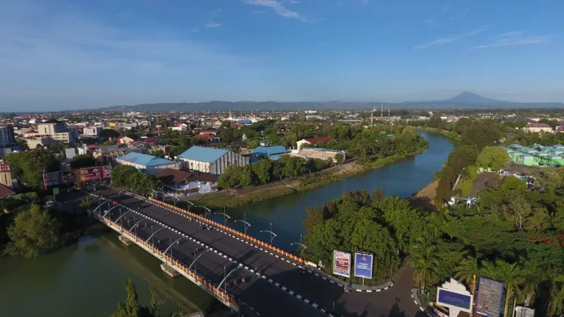 Kawasan Daerah Aliran Sungai (DAS) Krueng Aceh.(Foto: Irfan Fuadi)