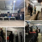 Petugas Lapas Banda Aceh dan Polsek Ingin Jaya saat melakukan penggeledahan blok hunian. (Foto:Dok/Ist)