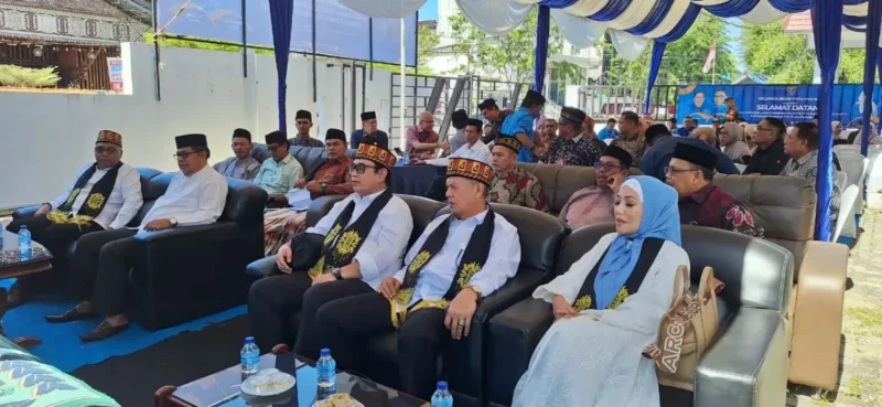 Suasana peringatan Maulid Nabi di PWI Aceh berlangsung khidmat dan penuh keakraban. (Foto:Dok)