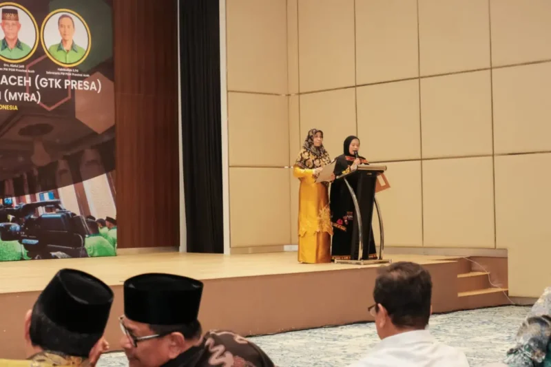 Nurmahni Harahap saat pembukaan Grand Final MYRA 2025. (Foto:Dok)
