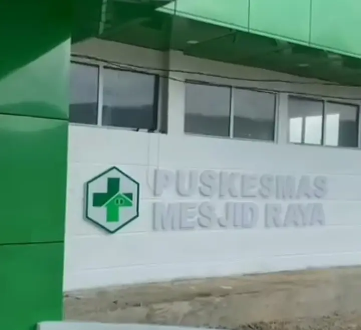 Gedung Puskesmas Mesjid Raya Aceh Besar. (Foto:Dok/Ist)