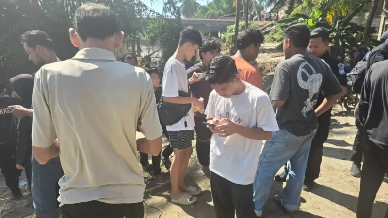 Layanan darurat gratis Akses WiFi Starlink Polda Aceh di lokasi bencana. (Foto: Arsip Polda Aceh)