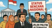Status bencana di gantung