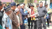 Bantuan kasur dan DTH Polda aceh