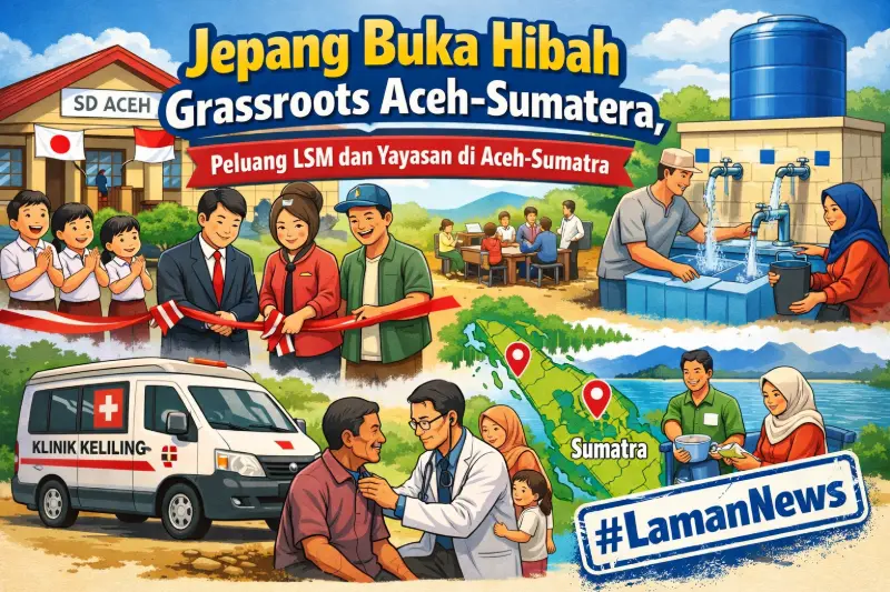 Bantuan Jepang untuk pendidikan dan kesehatan di Aceh. (Foto: ilustrasi)