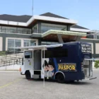 Mobil Layanan Paspor Imigrasi Aceh di CFD Banda Aceh. (Foto: Dok/Imigrasi Aceh)