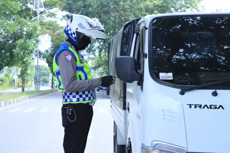 Patroli Satgas Gakkum Polda Aceh dalam Operasi Keselamatan Seulawah 2026. (Foto:Dok Polda Aceh)