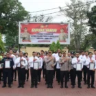 Upacara penghargaan personel Polresta Banda Aceh. (Foto:Dok/Polresta Banda Aceh)