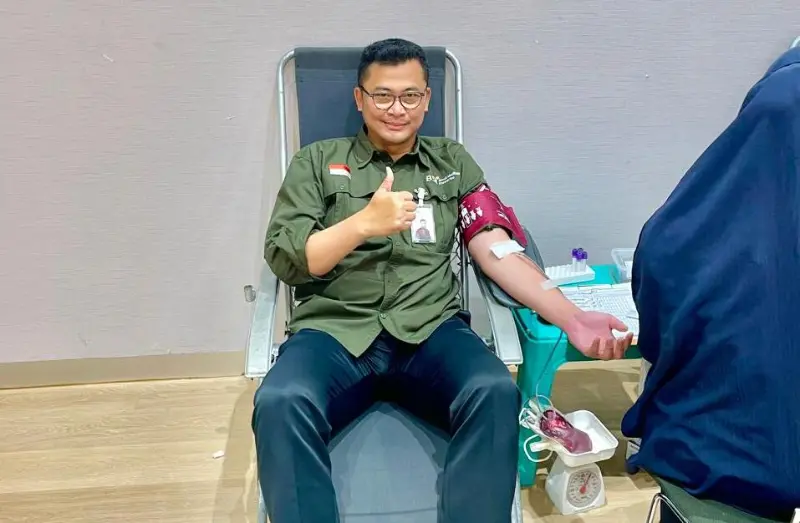 BSI Aceh gelar aksi kemanusiaan donor darah. (Foto:Dok/BSI Aceh)