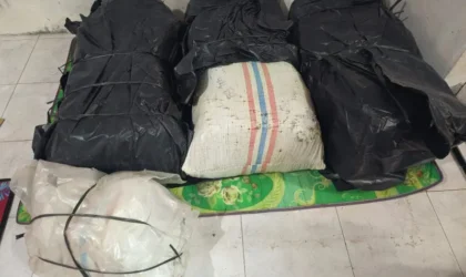 Barang bukti 50 kg ganja