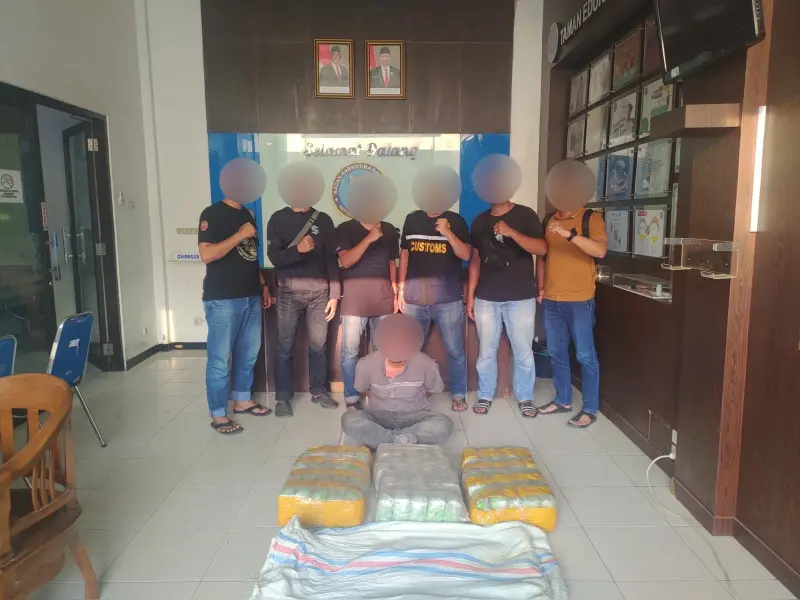 Bea Cukai dan BNN ungkap penyelundupan sabu di Aceh Timur. (Foto:Dok)