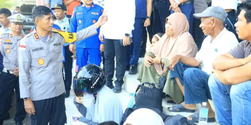 Kapolda Aceh meninjau Pelabuhan Balohan Sabang. (Foto:Dok/Polda Aceh)