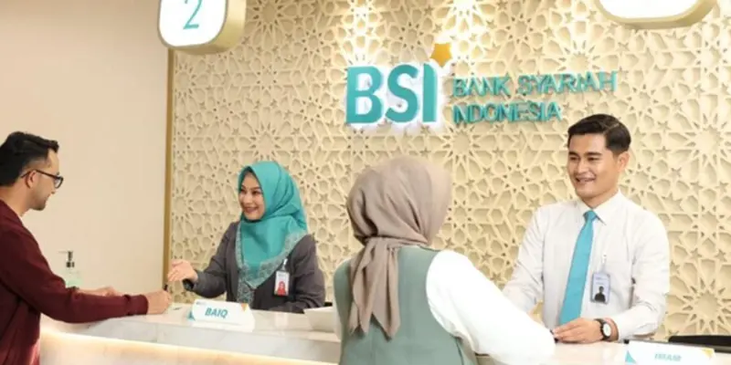 BSI melayani transaksi jelang Lebaran. (Foto:Dok BSI).