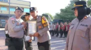 Polsek Lueng Bata juara pertama Polsek bersih.