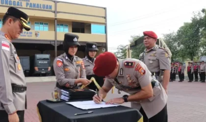 Sertijab pejabat Polresta Banda Aceh.