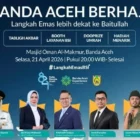 Kajian Hanan Attaki di Masjid Oman Al Makmur Banda Aceh. (Foto: Ilustrasi)
