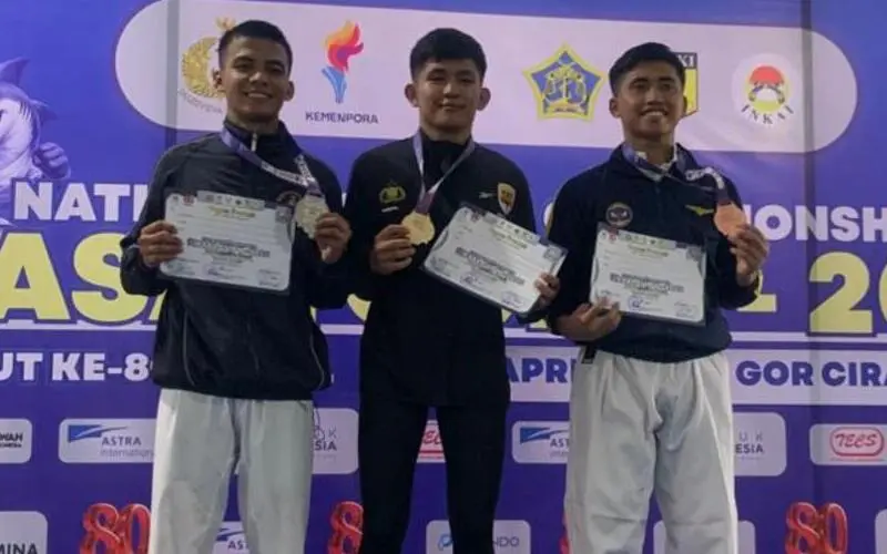 Bripda Petra raih emas di KASAL Cup 2026. (Foto:Dok/Polda Aceh).