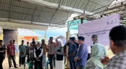 Distribusi bantuan korban banjir