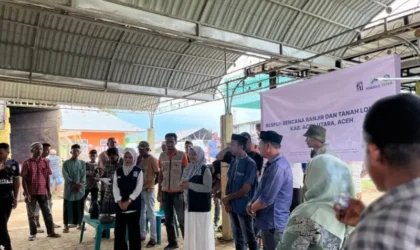 Distribusi bantuan korban banjir