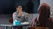 Kapolda diskusi dengan influencer
