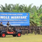 Ratusan personel Brimob Aceh ikut latihan taktis di pedalaman Aceh Utara. (Foto:Dok/Polda Aceh).