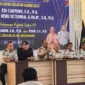 Kepala Lapas Kelas IIA Banda Aceh Akhmad Heru langsung menggelar rapat perdana usai sertijab. (Foto:Dok/Lapas Banda Aceh)