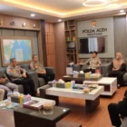Kapolda Aceh menerima audiensi Fakultas Hukum UNMUHA di Mapolda Aceh. (Foto:Dok/Polda Aceh).