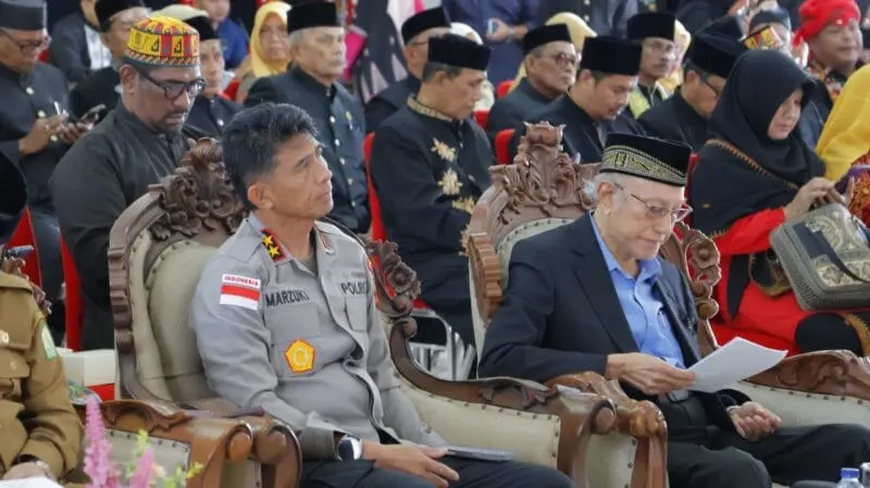 Kapolda Aceh hadir di Mubes Majelis Adat Aceh. (Foto:Dok/Polda Aceh)