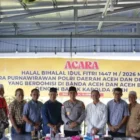Kapolda Aceh menghadiri halal bihalal bersama purnawirawan Polri di Banda Aceh. (Foto:Dok/Polda Aceh)