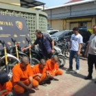 Pasutri penadah motor curian diamankan Polresta Banda Aceh. (Foto:Dok/Polresta Banda Aceh).