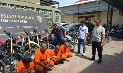 Penadah motor curian