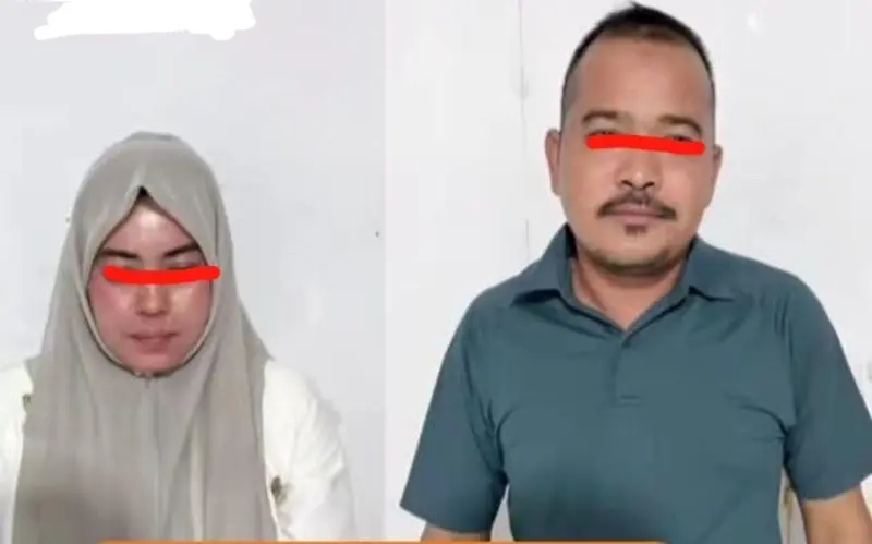 Satpol PP dan WH Banda Aceh Periksa Pasangan Non Mahram, YS & ND. (Foto:Dok/Medsos)