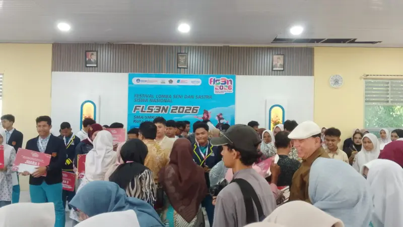 Suasana lomba FLS3N Aceh 2026 di Banda Aceh. (Foto:Dok/Ist)