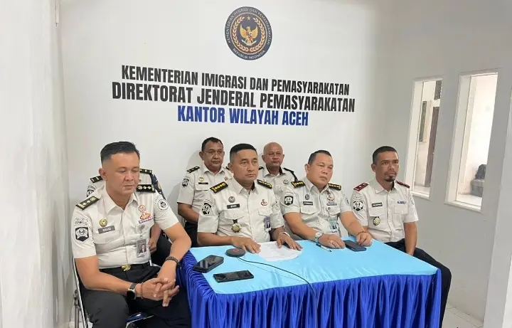 Pengarahan Ditjenpas Aceh kepada kepala UPTD LAPAS