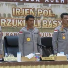 Kapolda Aceh Marzuki Ali Basyah kunjungi Polresta Banda Aceh dan tekankan profesionalisme serta pemberantasan narkoba. (Foto: Dok/Polda Aceh)