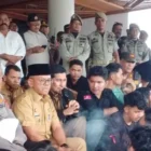 Dialog Singkat Warnai Aksi Demo Aliansi Rakyat Aceh, desak Gubernur Cabut Pergub Nomor 2 Segera Secara Resmi. (Foto:Dok/Mis)